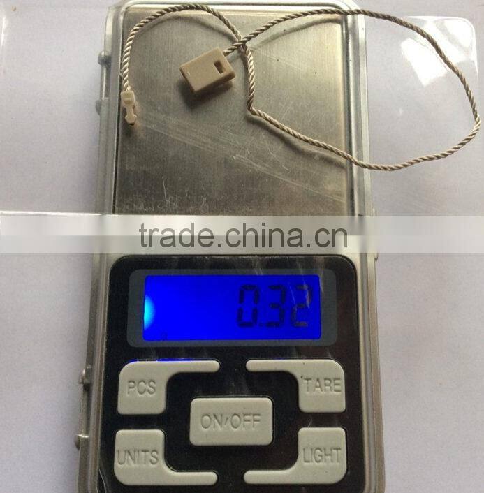 Garment accessories tags rope, environmental protection non-toxic PS material clothing-security-tag-remover