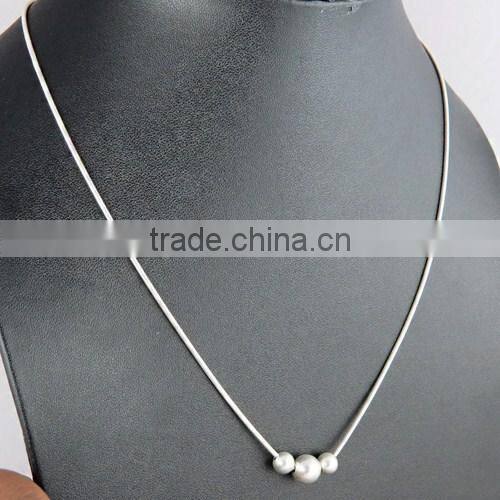 Pale Beauty !! Springring Lock Iolite & Pearl & Ruby 925 Sterling Silver Chain, Wholesale Jewellery On Factory Price