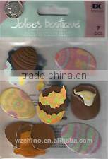 new design in stack easter bunny stickers