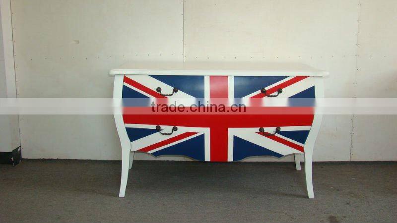 antique french style cabinet/reproduction wood cabinet