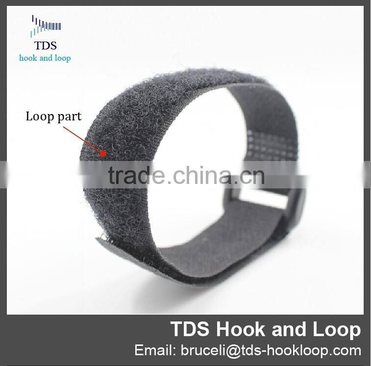 printed logo customized hook and loop strap