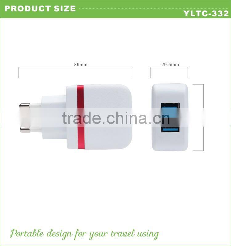 5V 2A EU Power Plug USB Power Adapter Travel Charger Suit For All USB 2.0 Mobile Phone
