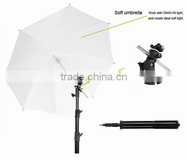 Commlite 33 Inch White Photographic Equipment Studio Soft Umbrella