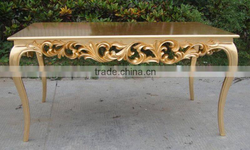 French style classic dining table with classic chair D1035