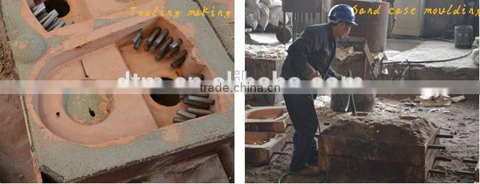 High chrome cast iron crusher hammer head