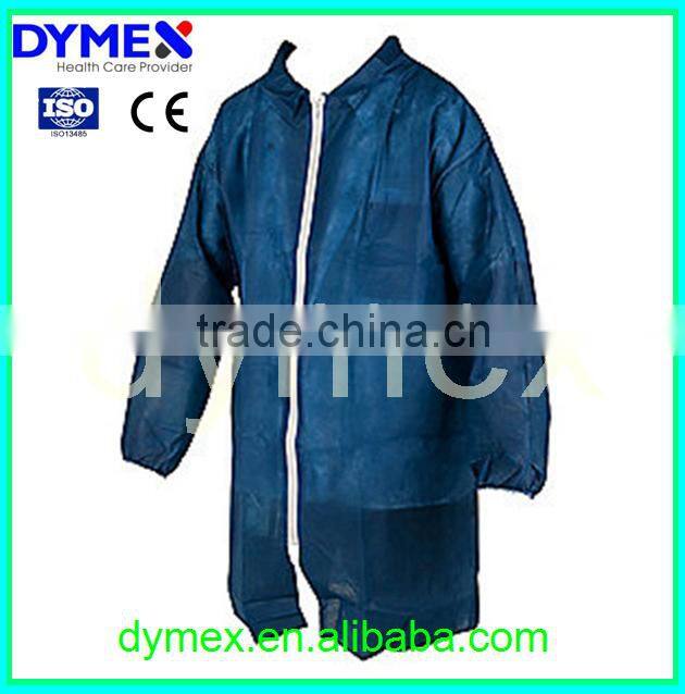 Cheap Disposable Blue Medical Lab Coat