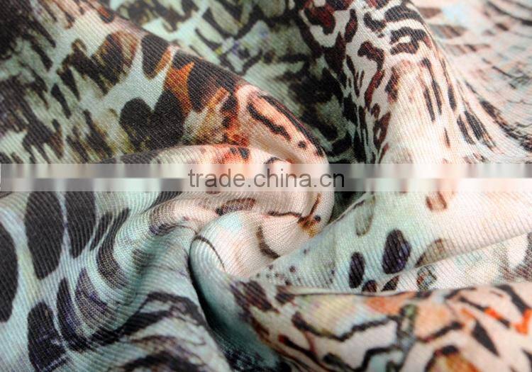 digital print clothing textile china supplier wholesale 100% viscose fabric