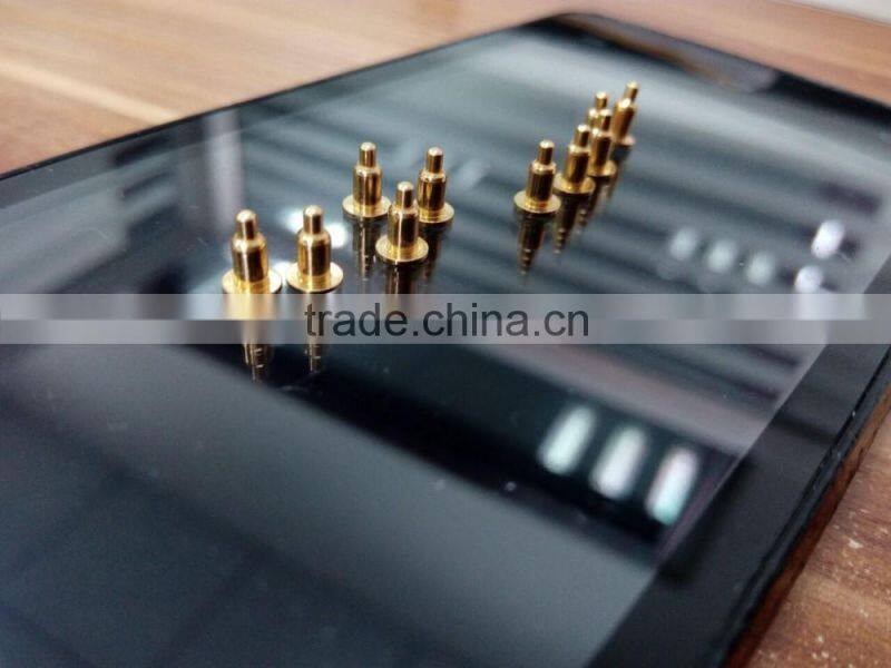 manufacturers china gold plated male 4 6 8 10 12 14 20 pin pogo pin connector