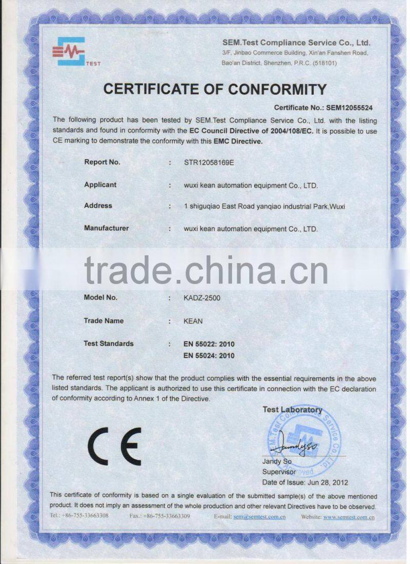 Good quality Automatic concentrated apple juice line manufactured in Wuxi Kaae