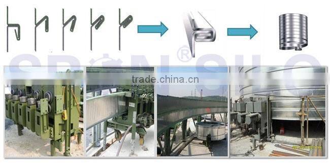 SRON Brand Small Fly Ash Silo for Sale Used for Electrical Power Station