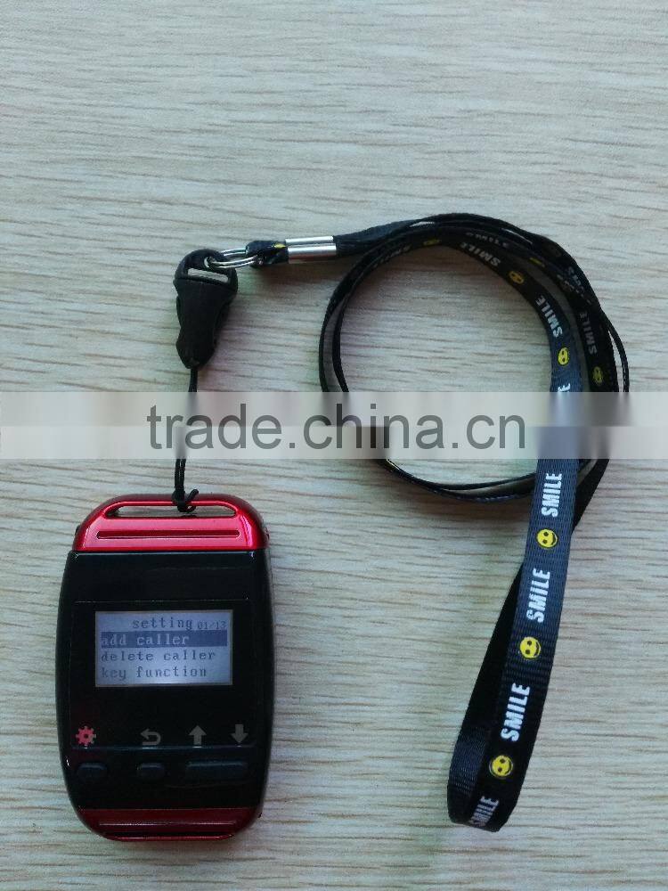 nurse call system for hospital patient pull button and nurse call watch pager