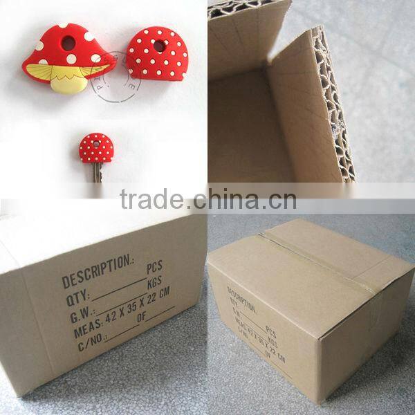 Promotion Personalised Round PVC Key Head Cover From China Manufacturer