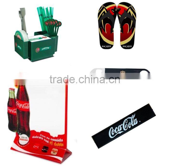 2016 new double face wooden beer bottle opener with customized stigma logos