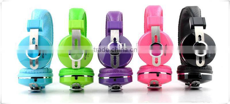 Hot new products Colorful wire 40mm headphone speaker with microphone