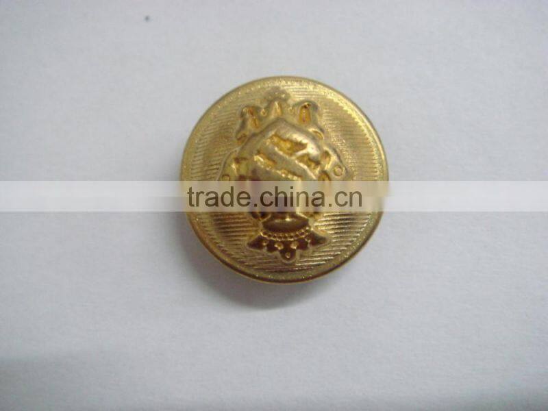 15mm applied nice gold crown snap button