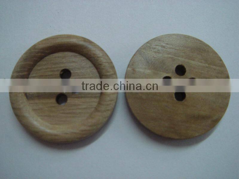 23mm big coat 4 oles wood button