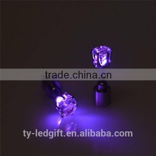 light up earrings flashing led earring led light earrings