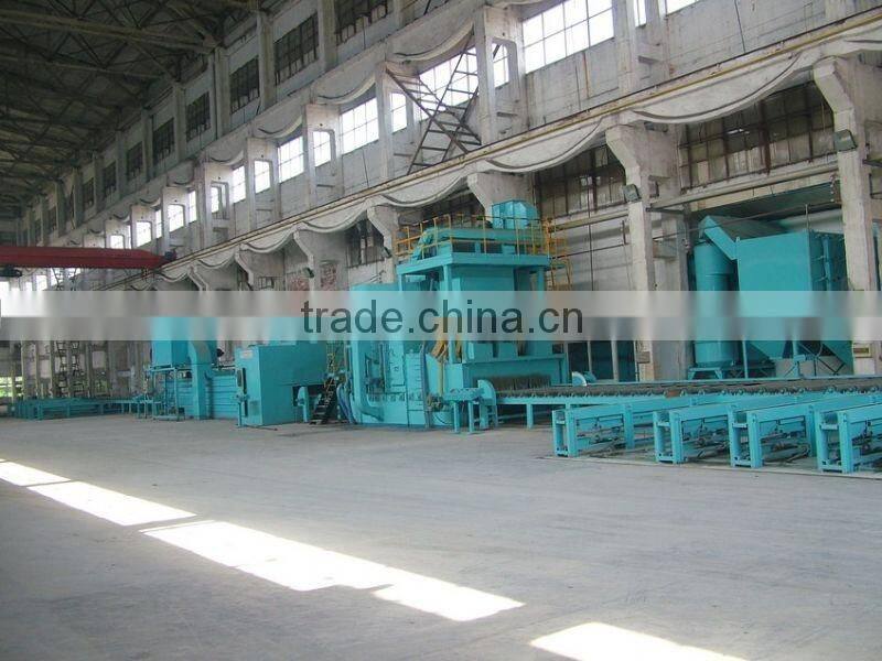 001A hot sale environmetal roller type shotblasting machine