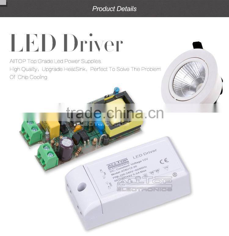 3 Year warranty constant current 6w 12v led power supply