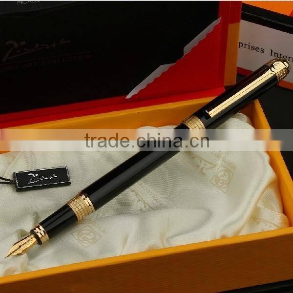 Picasso 909 space time of London Picasso 909 gold time and iridium fountain pen ink pen pimio