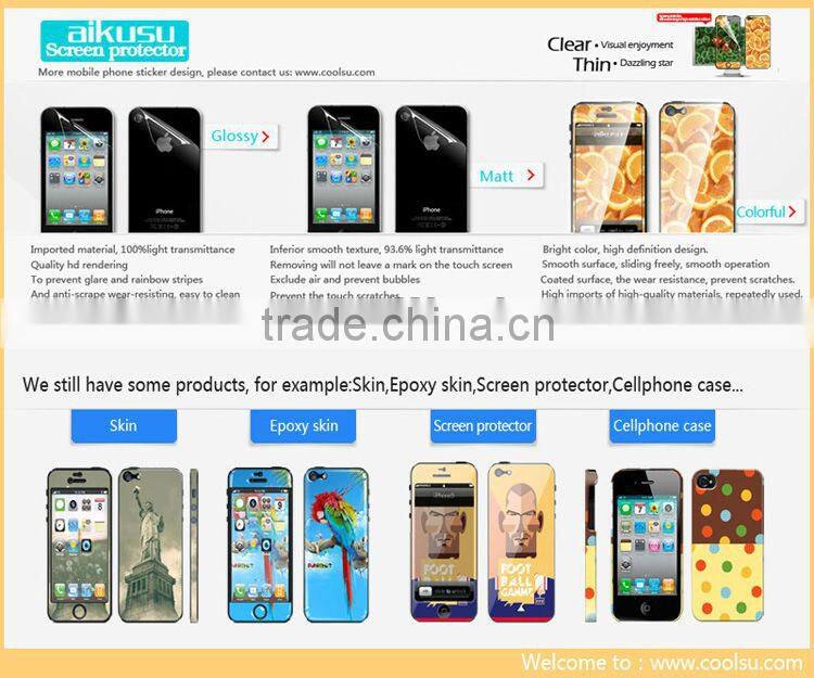 Back and front screen protector for samsung galaxy anti-scratch anti-dust and waterproof