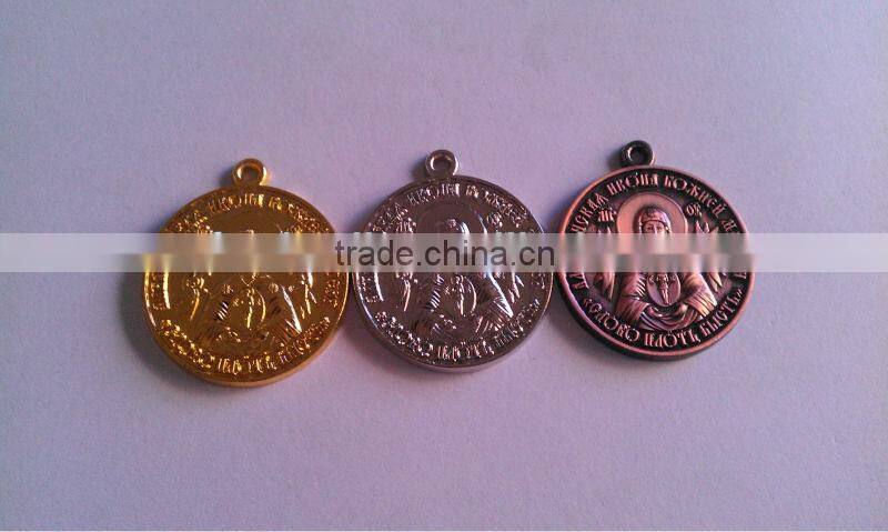 Religious metal souvenir widgets