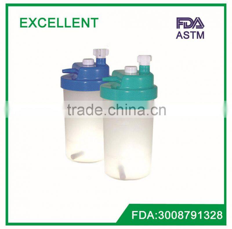Bubble Humidifier Bottles with 6 psi alarm/Oxygen Concentrator Humidifier MD5005