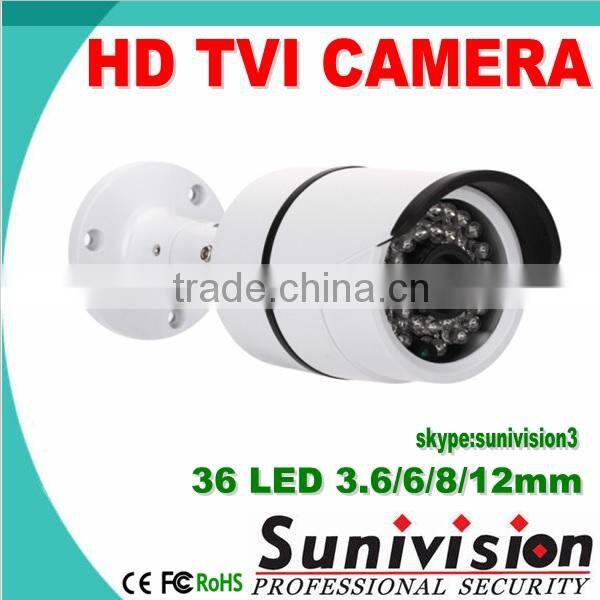 1.3MP 720p Mini IR Bullet HD-TVI Camera 3.6mm IP66 WDR Infrared