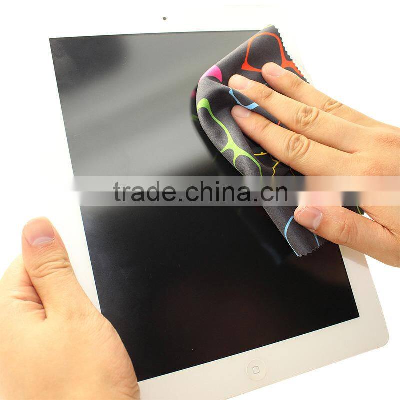 Microfiber lint free lens cleaning cloth