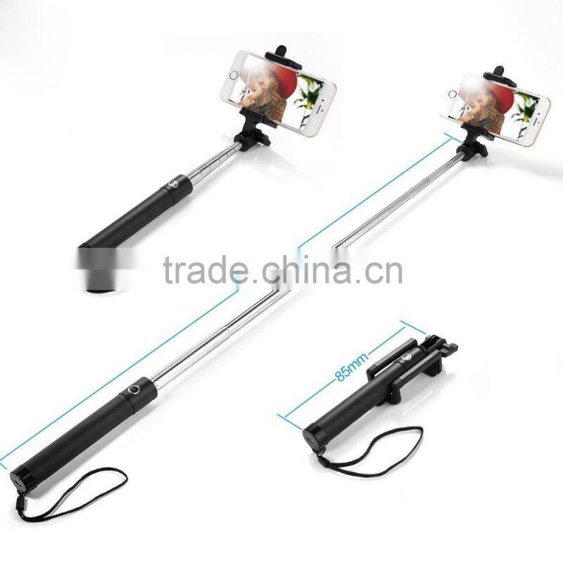 Extendable selfie bluetooth monopod, selfie stick with bluetooth shutter button