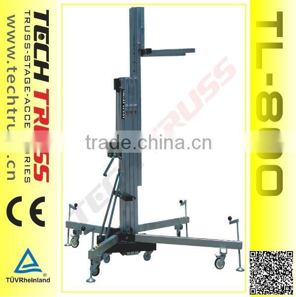 TL-540 Max loading 350kg Height 5.4m Truss Lift Tower