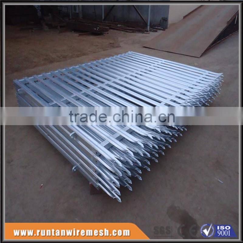 palisade fencing and gates