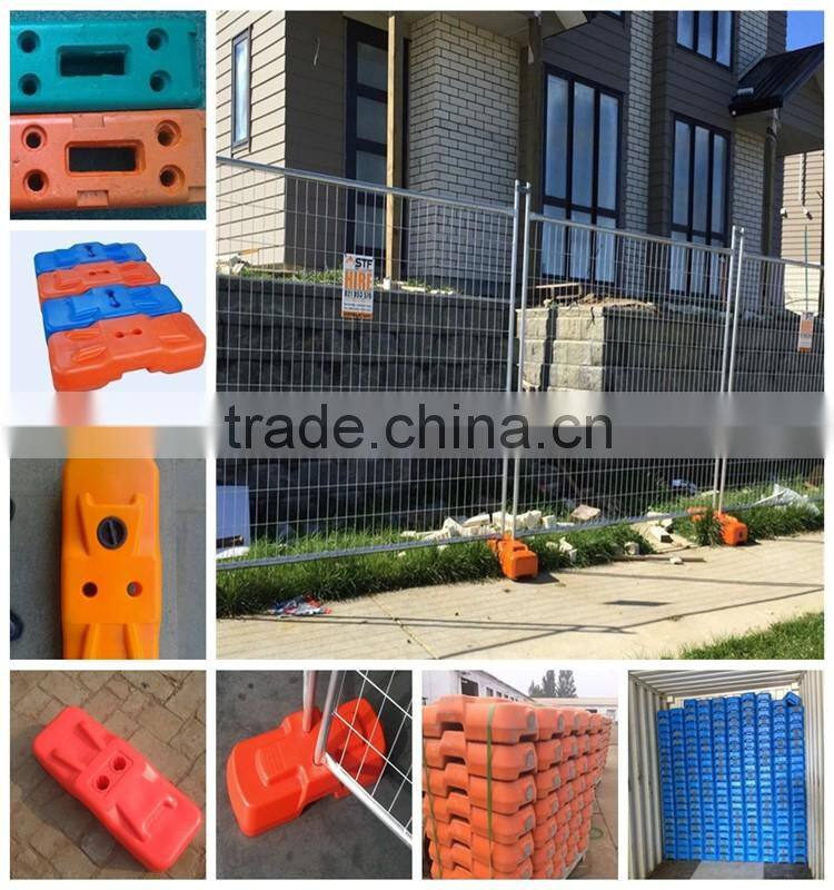 Australia standard building hot dipped galvanized steel tube temporary chain link fence