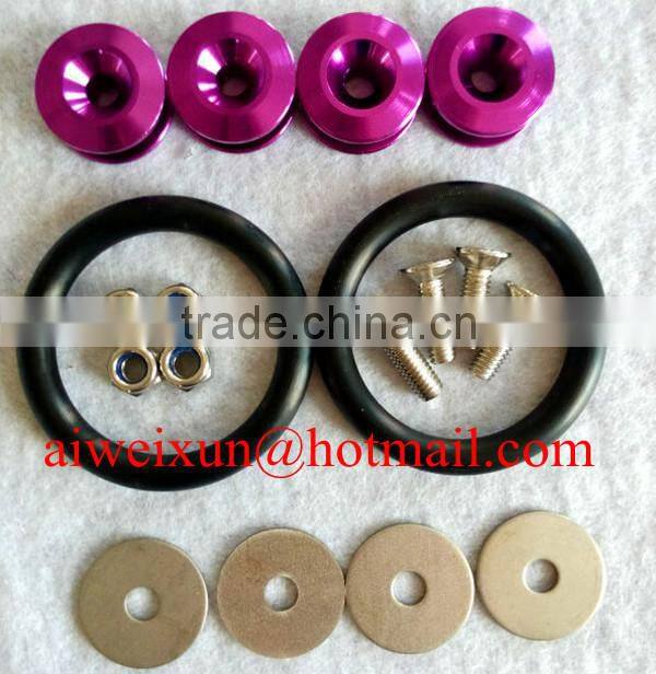 colorful bumper quick release for universal cars