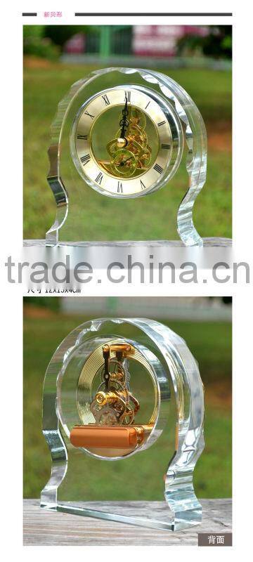 Crystal Table Clock Fashion Crystal Mini Clocks
