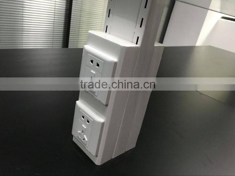 School physics lab metal lab bench