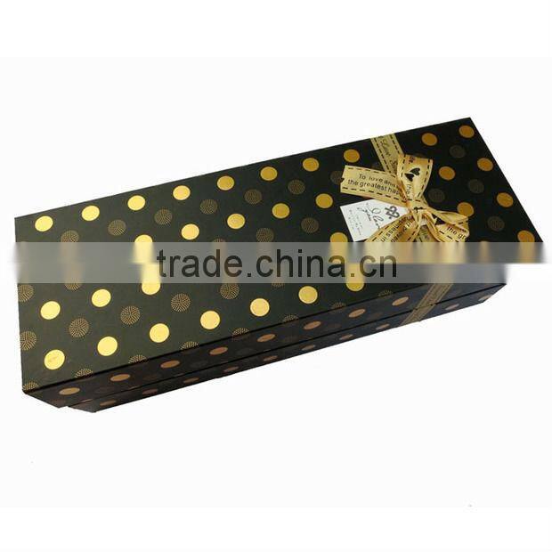 Wholesaler in Guangzhou China customize packaging and printing paper red wine box gift wine box