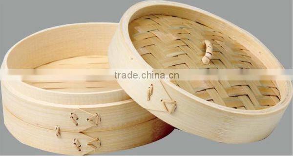 excellent quality bamboo steamer for dim sum food