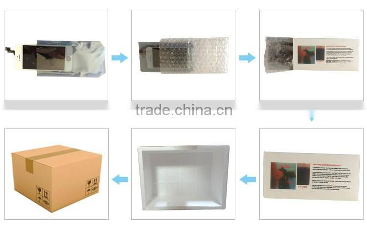 Grade AAA phone replacement digitizer touch screen for samsung S6 edge