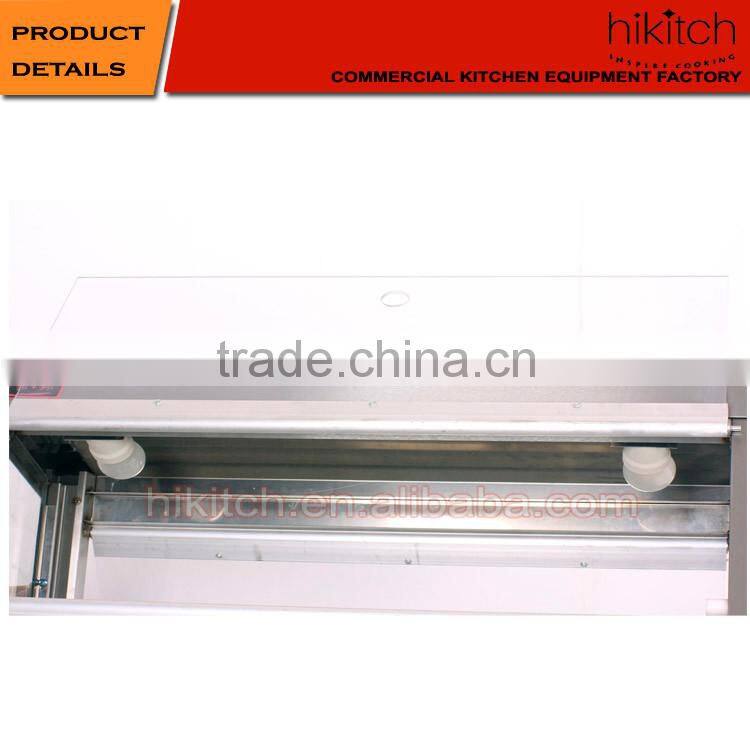 commercial Stainless steel buffet glass display equipment food warmer showcase