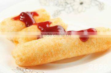 puffed snack food machinery extruder