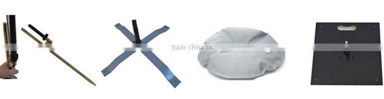 Wholesale and Factory Make Ground Spike Feather Flag