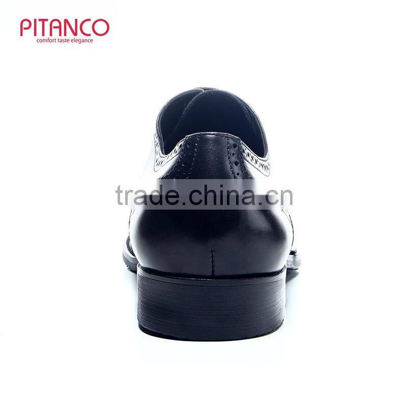2016 hot sale italian leather mens brogues lace up dress shoe, european shoes for men