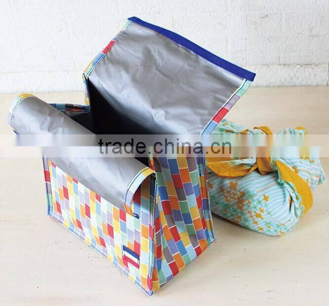 Outdoor fitness washable promotional Cooler Lunch Bag forest