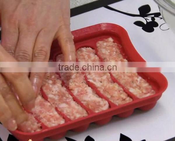 Silicone Sausage Press, Silicone Sausage Mold, Silicone Sausage Maker, Silicone Sausage Shaper