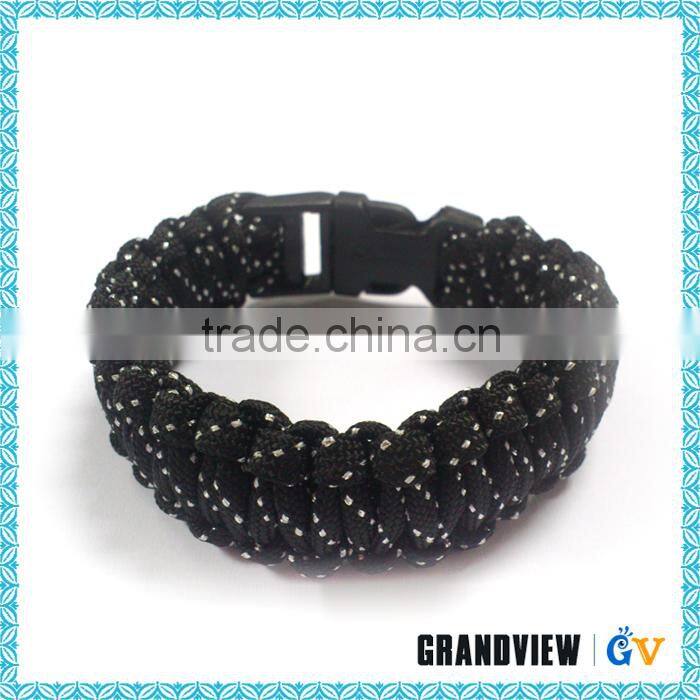 Wholesale high quality paracord survival bracelet weaves style