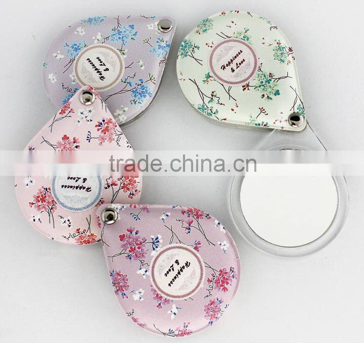 2015 hot sales cosmetic mirror glass for gift,ME310