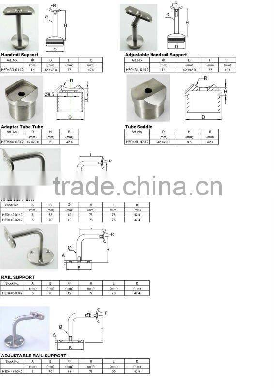 Stainless Steel Stair Handrail