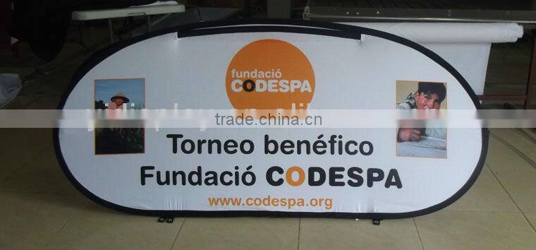 A Frame horizontal and Vertical Portable pop up banner display