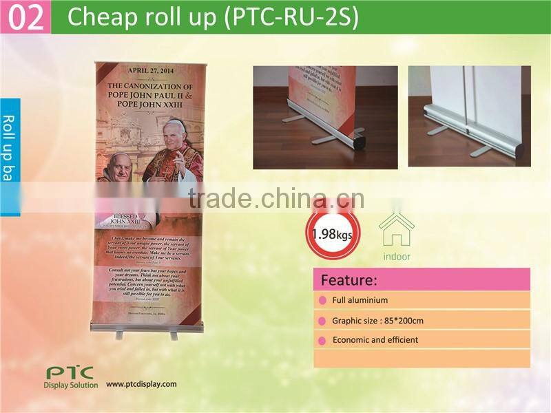 indoor advertising banner stand